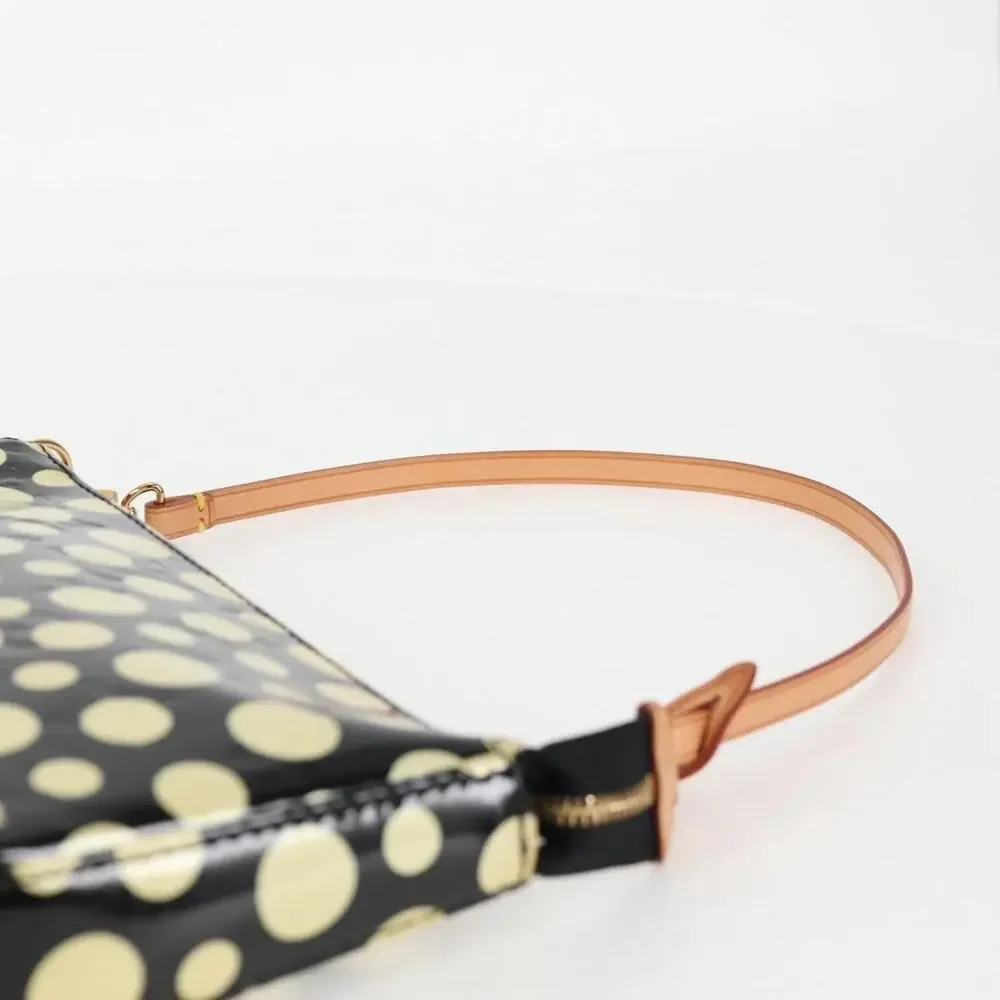 Louis Vuitton Monogram Vernis Yayoi Kusama Pochette Accessoires Pouch Black